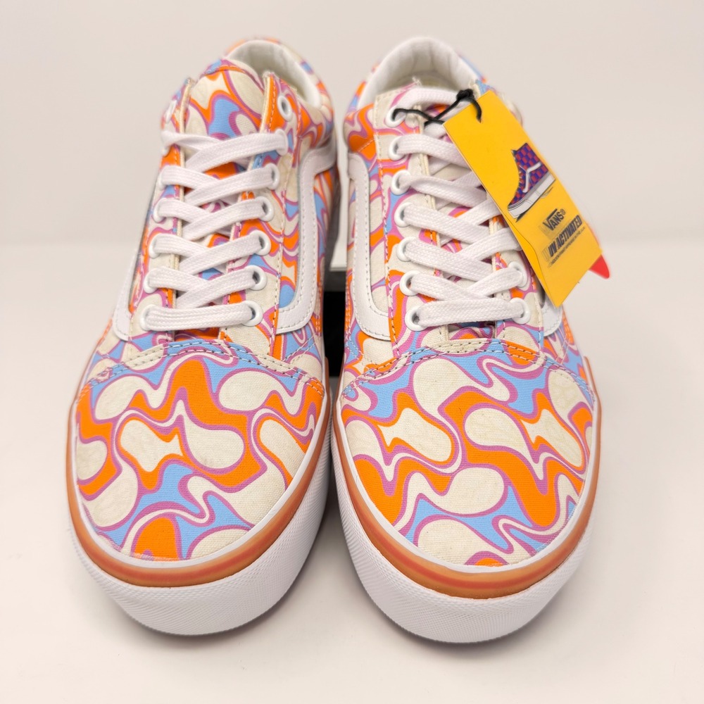 Vans Platform Old Skool Sneakers in Orange, Purple, Pink - Picture 7 of 16